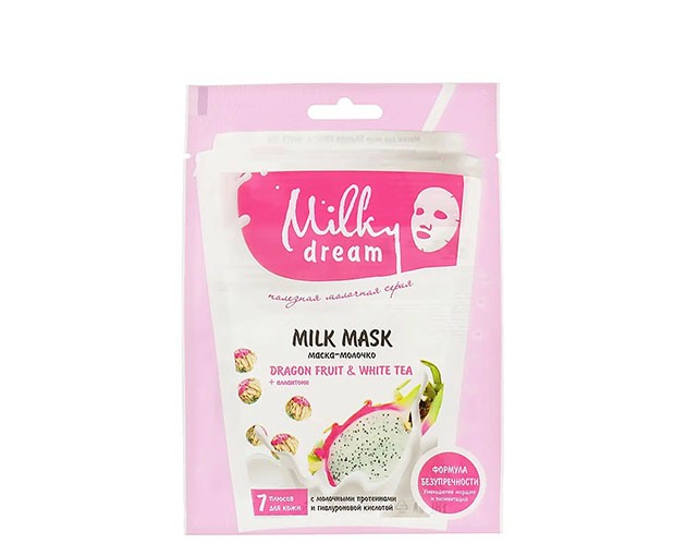Milky Dream სახის ნიღაბი დრაკონის ხილი